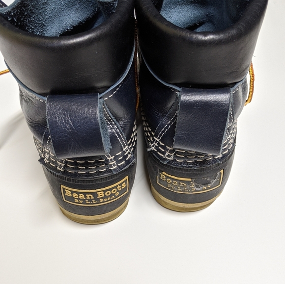 L.L. Bean 6" Bean Boots, Navy | Size 6 / 7 - Picture 3 of 7